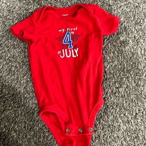 My First Fourth of July Onsie